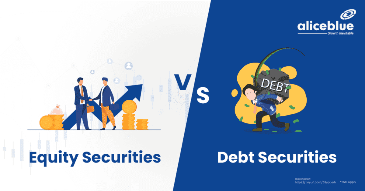 Equity vs Debt Securities English