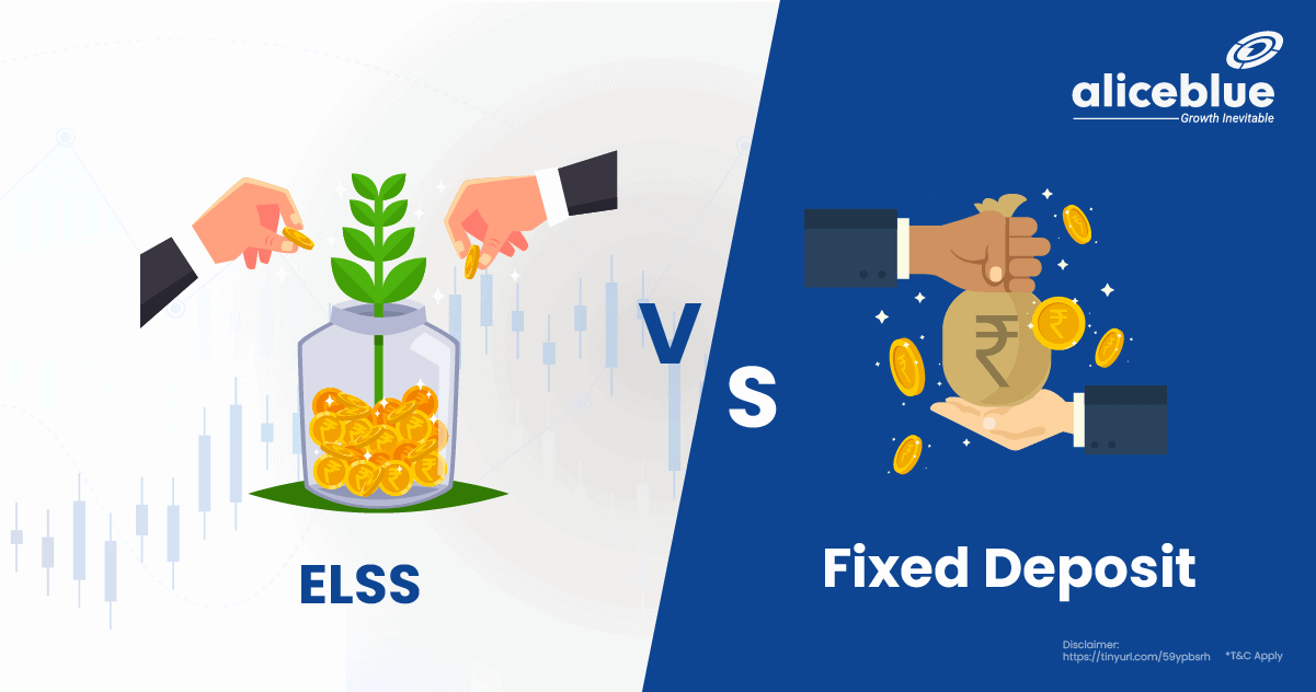 ELSS बनाम फिक्स्ड डिपॉजिट - ELSS Vs Fixed Deposit In Hindi