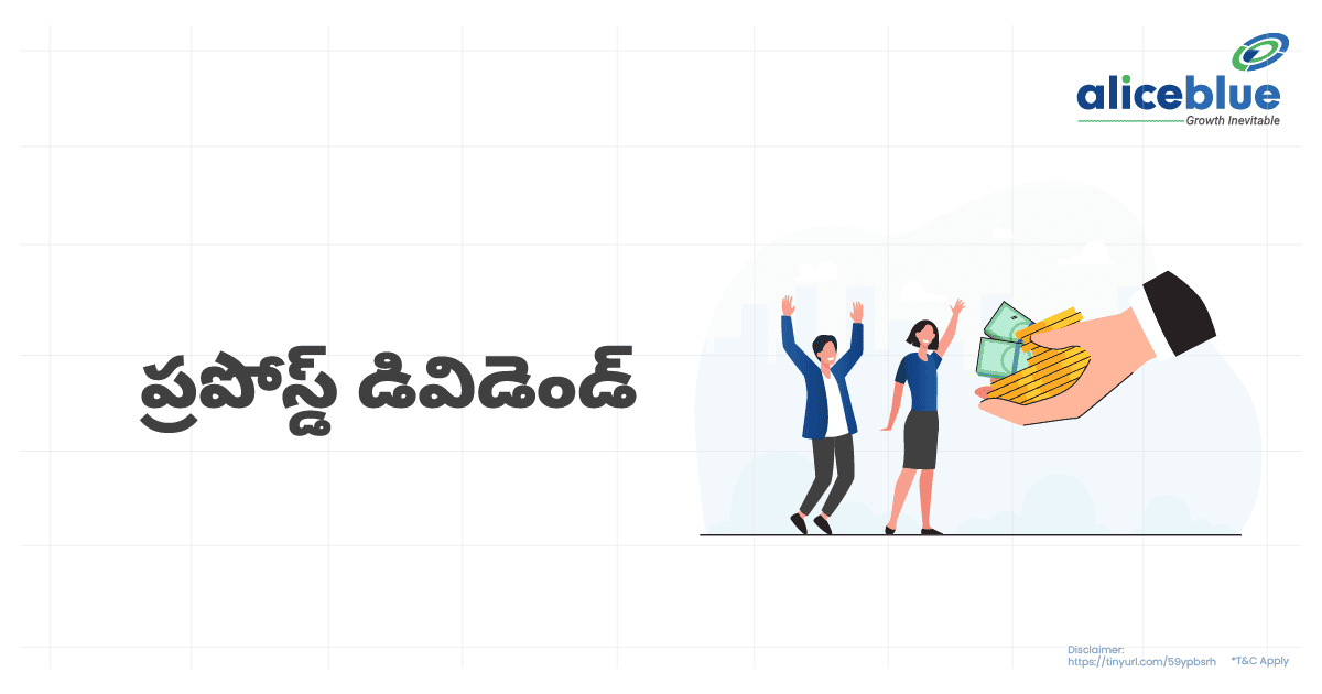 Proposed Dividend Telugu